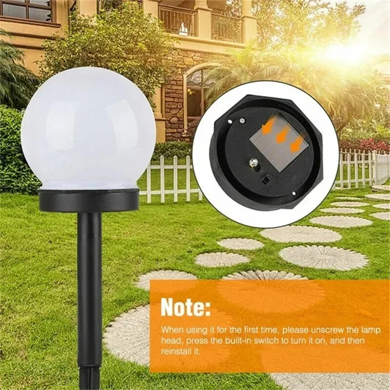 Lampada da Giardino a LED Solare - Economica e Resistente alle Intemperie per Illuminazione Esterna