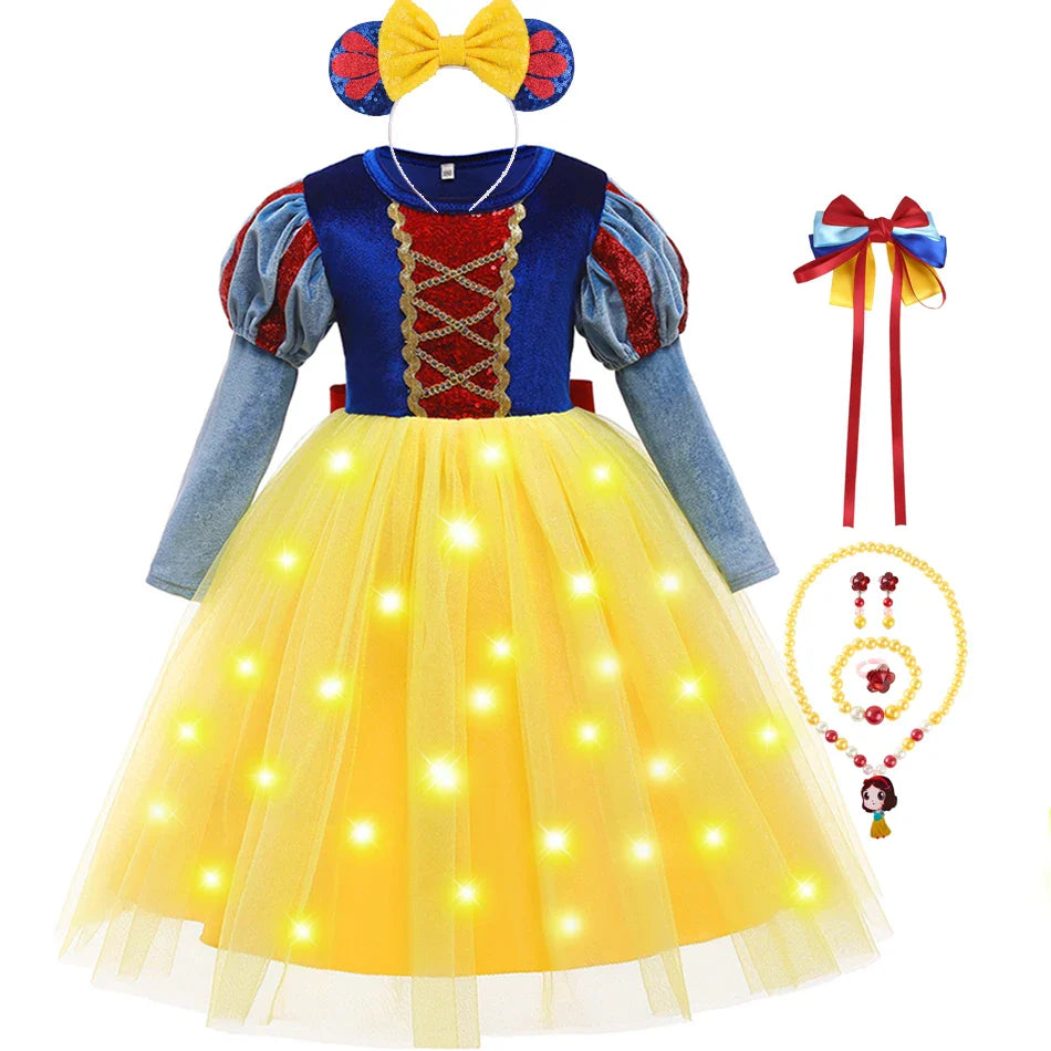 Abito da Principessa Incantevole Sophia per Bambini - Costume Magico per Feste