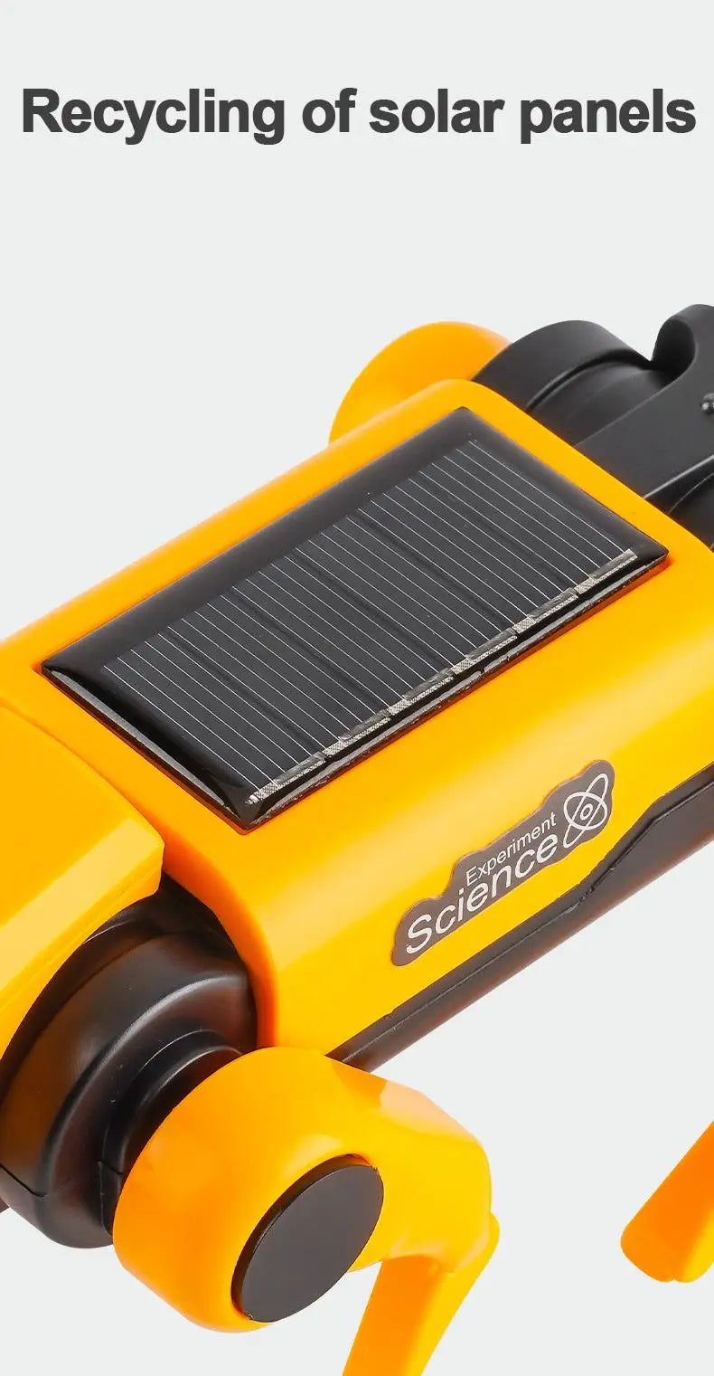 Robot Educativo a Energia Solare – Set di Costruzione 2-in-1 Cane e Gatto