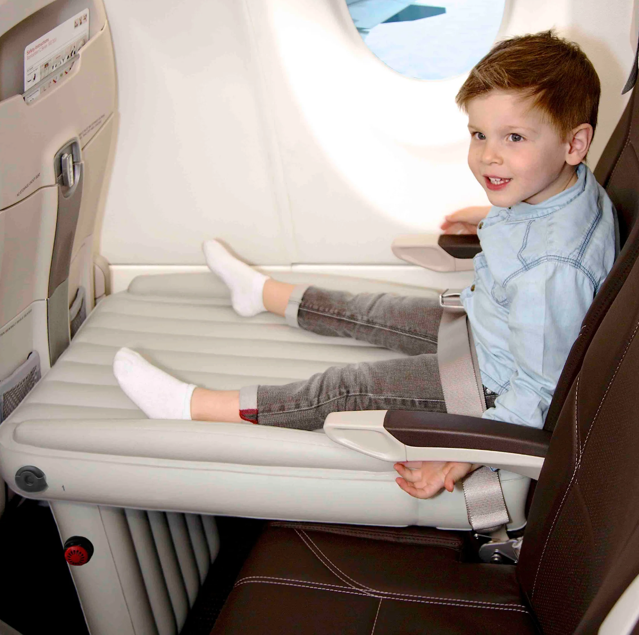 KidComfort Letto Gonfiabile per Aereo - Comodo e Pratico per Bambini