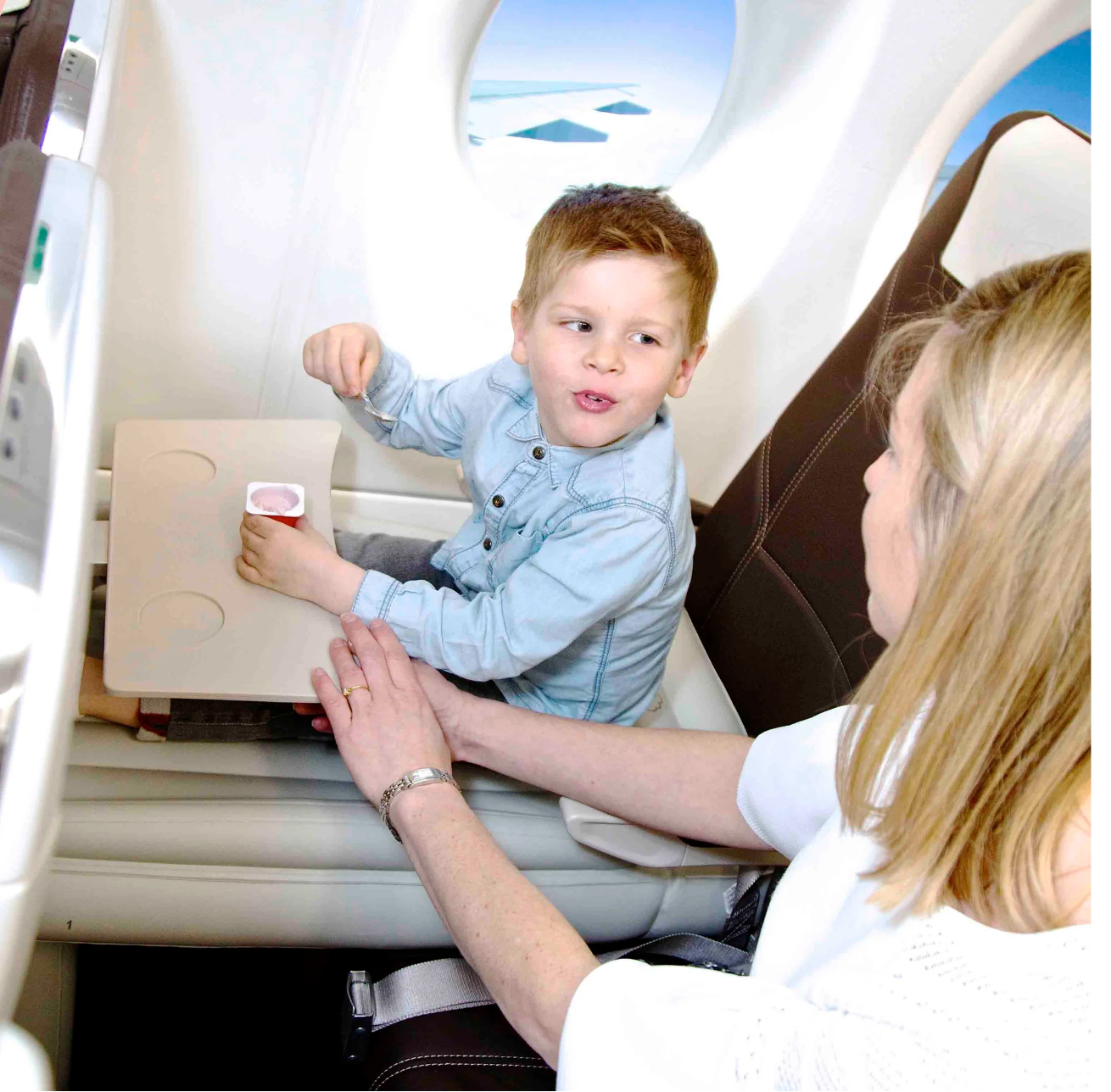 KidComfort Letto Gonfiabile per Aereo - Comodo e Pratico per Bambini