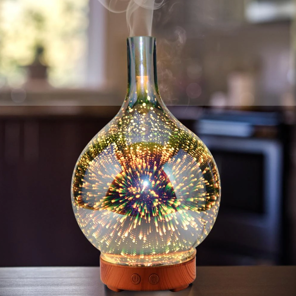 GalaxyGlow Aromadiffusore - Colori Magici e Profumi Rilassanti
