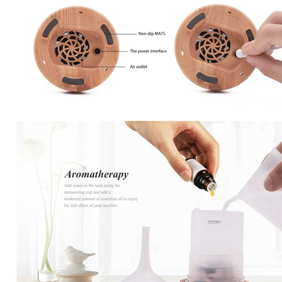 GalaxyGlow Aromadiffusore - Colori Magici e Profumi Rilassanti