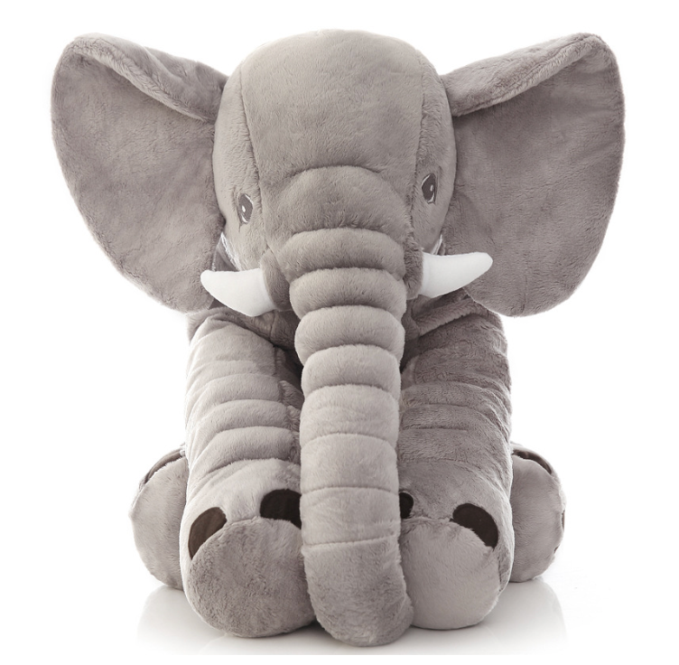 Cuscino per Neonati Elephant Cuddle – Morbido, Coccoloso e Confortevole