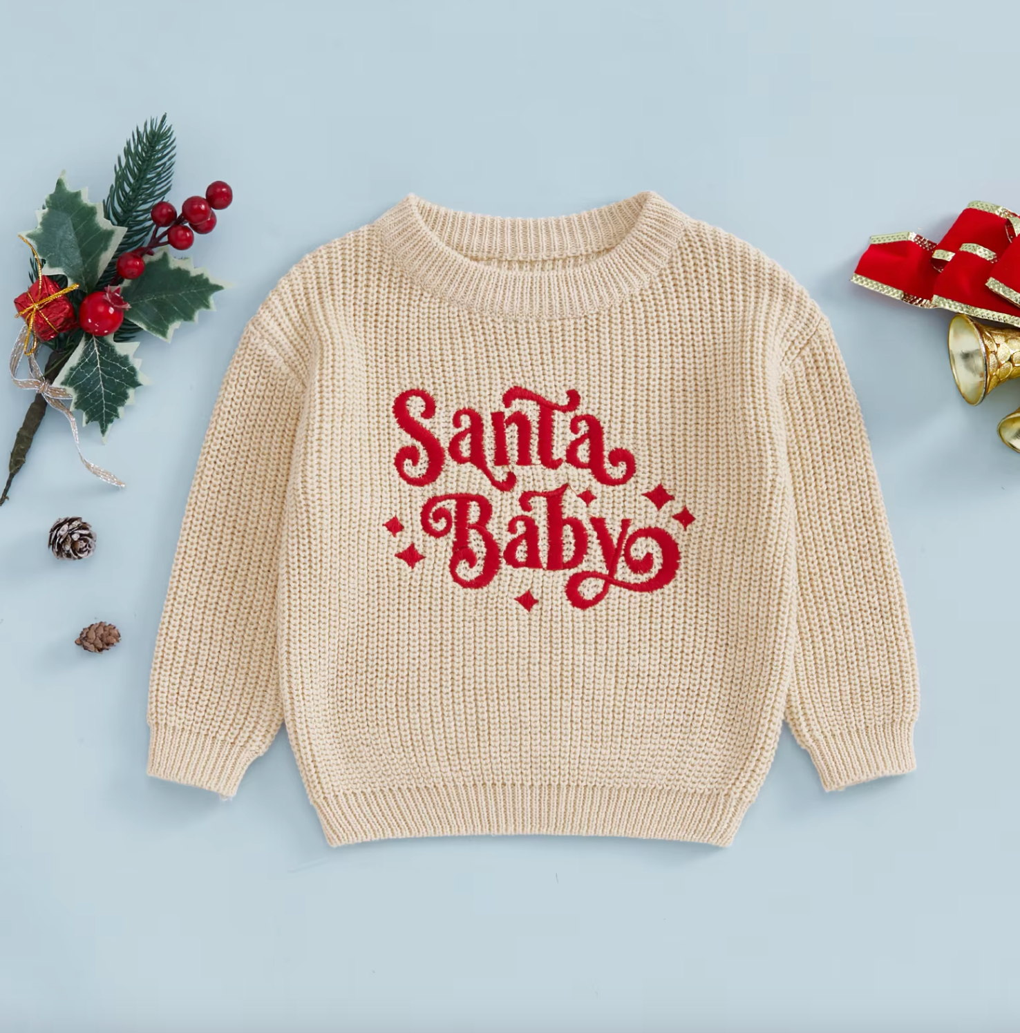 Maglione di Babbo Natale per Bambini - Calore Festivo