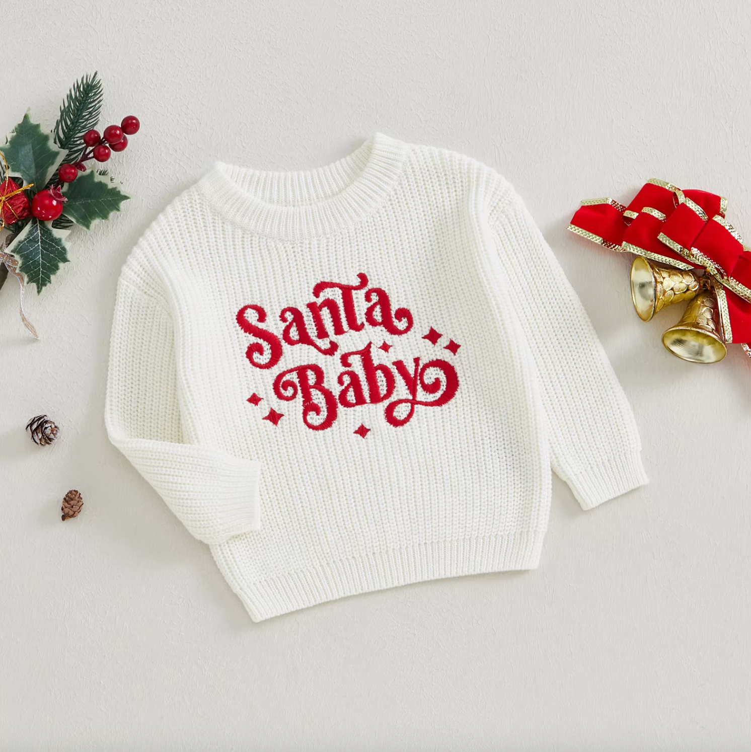 Maglione di Babbo Natale per Bambini - Calore Festivo
