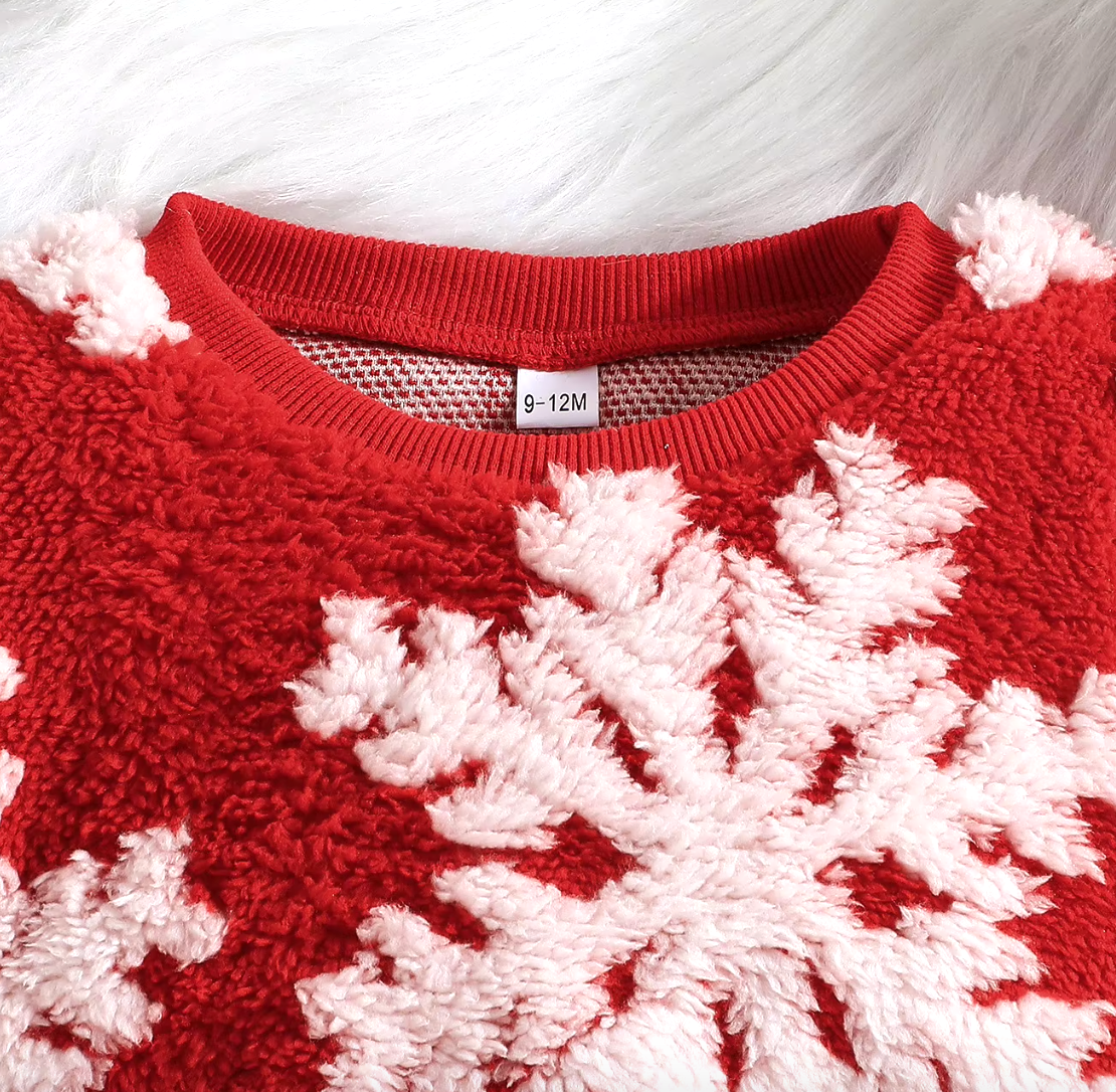 Abito da festa di Anna - Outfit invernale caldo e carino