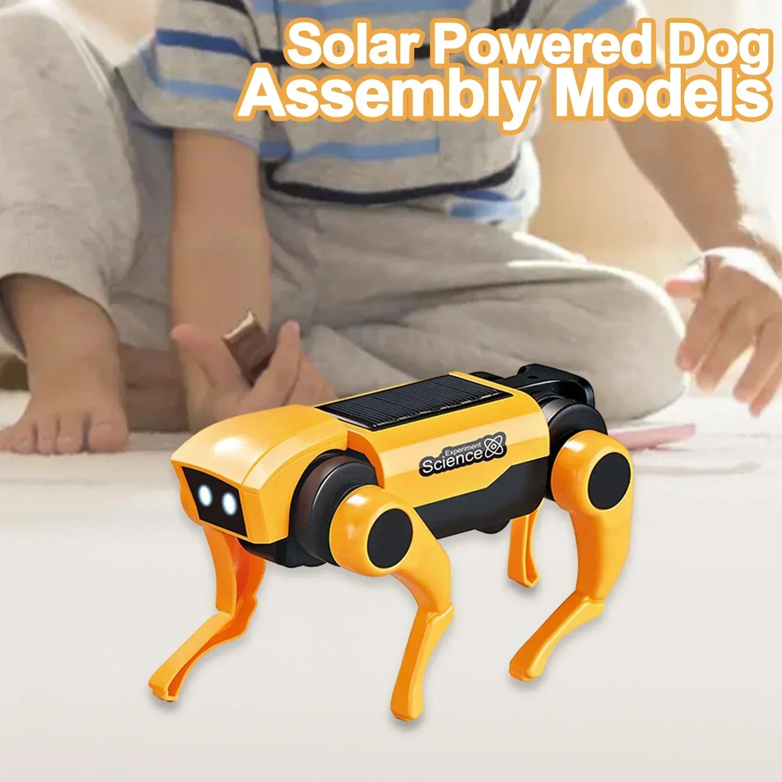 Robot Educativo a Energia Solare – Set di Costruzione 2-in-1 Cane e Gatto