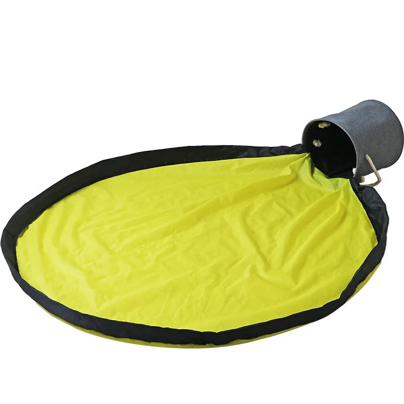 Sacca di Stoccaggio e Tappeto da Gioco LEGO - Ampia e Pratica per Bambini