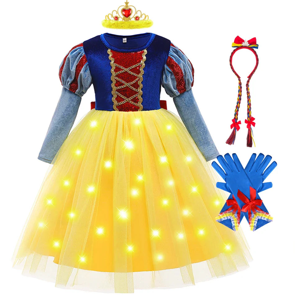 Abito da Principessa Incantevole Sophia per Bambini - Costume Magico per Feste