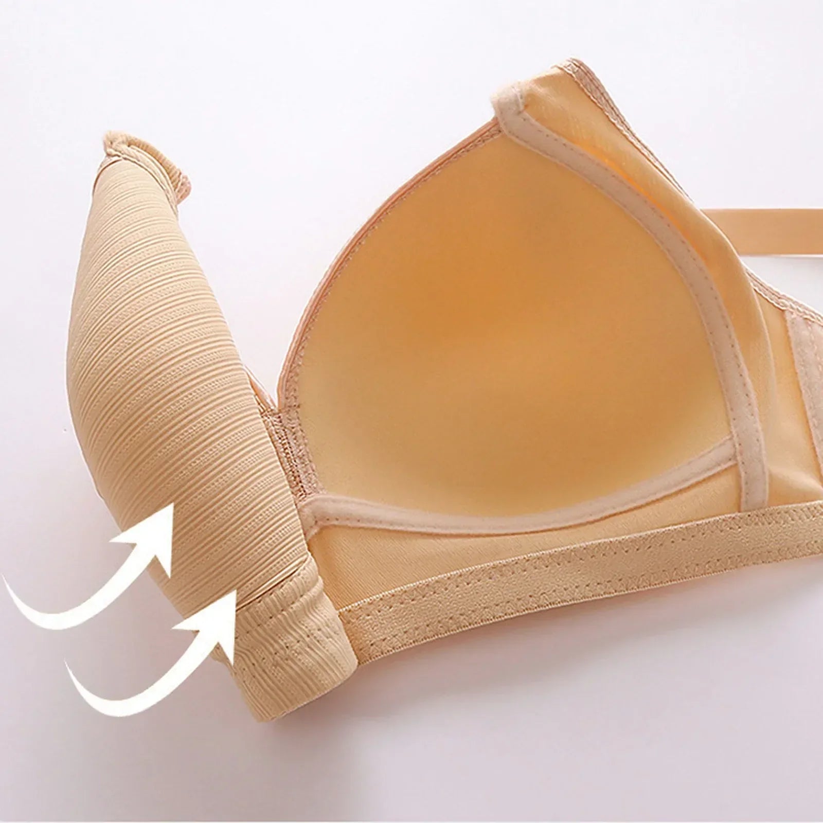 Reggiseno Elegante a Coste - Comfort ed Eleganza per Ogni Giorno