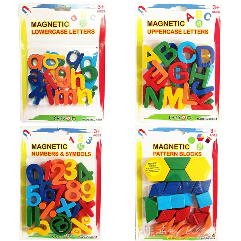 Gioco Magnetico Educativo – Impara e Gioca con Lettere e Numeri Colorati