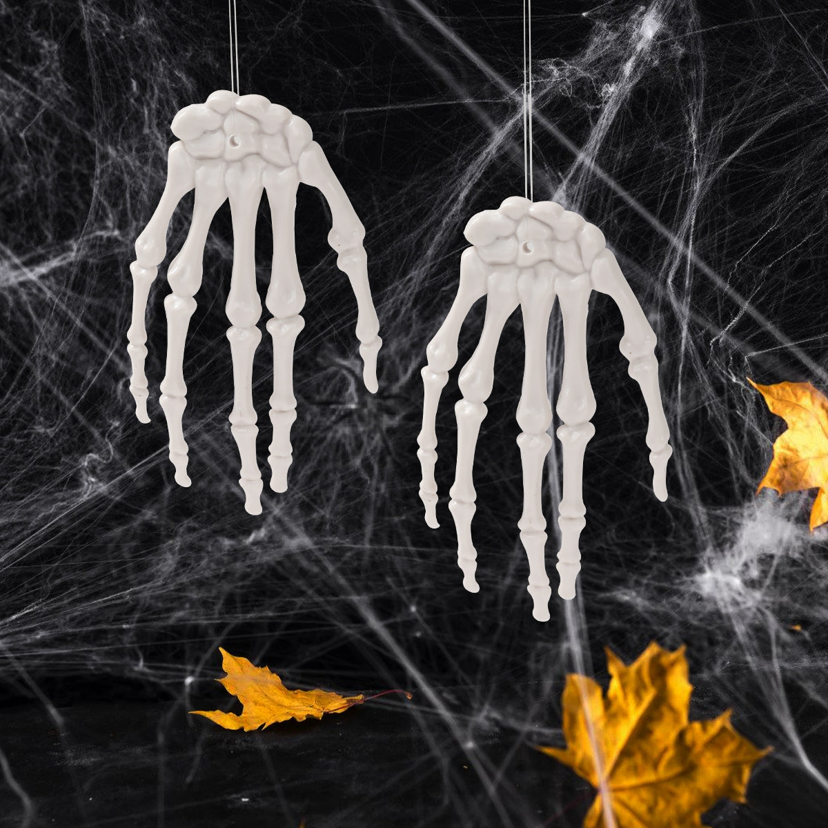 Mano Scheletrica Luminescente – Decorazione Inquietante per Halloween con LED