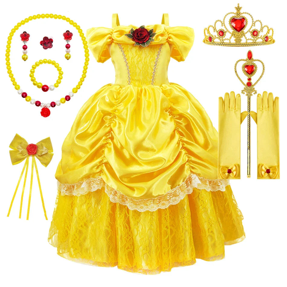 Abito da Principessa per Bambine – Incantevole ed Elegante Outfit Cosplay