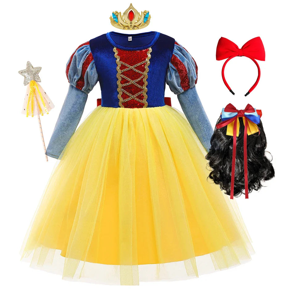 Abito da Principessa Incantevole Sophia per Bambini - Costume Magico per Feste