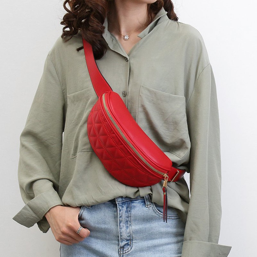 UrbanFlex Bag - Borsa alla Moda per Fianchi e Crossbody in Pelle Vegana