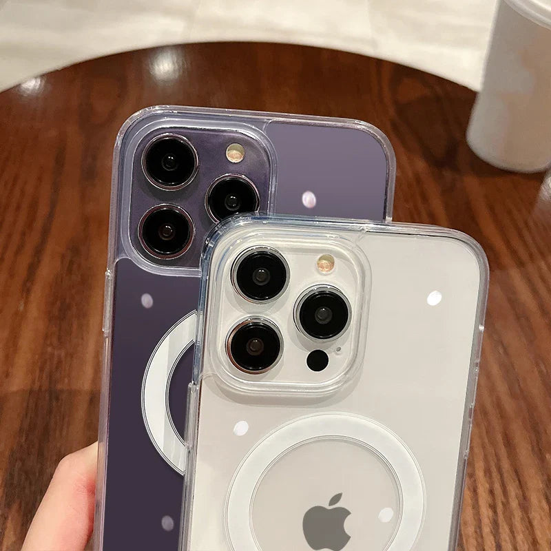 ClearCharge Custodia per iPhone - Ricarica Wireless con MagSafe