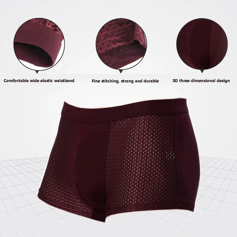 AirFlow Luxe Boxer da Uomo – Traspirante e Confortevole