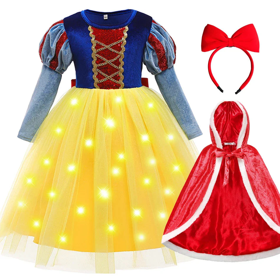Abito da Principessa Incantevole Sophia per Bambini - Costume Magico per Feste