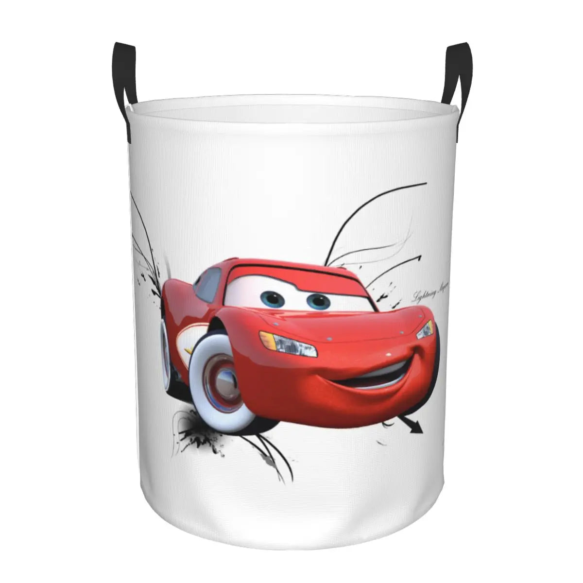 Cesto per il Lavaggio Cars Lightning McQueen – Cesto Ampio e Pieghevole per Vestiti