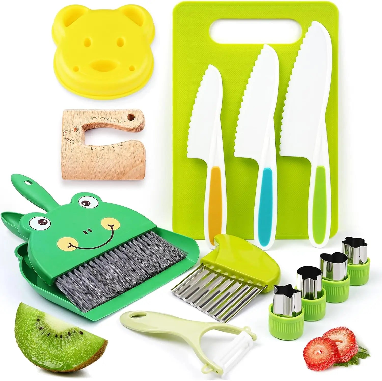 Set da Cucina Felice per Bambini - Cucinare Creativamente per Giovani Chef