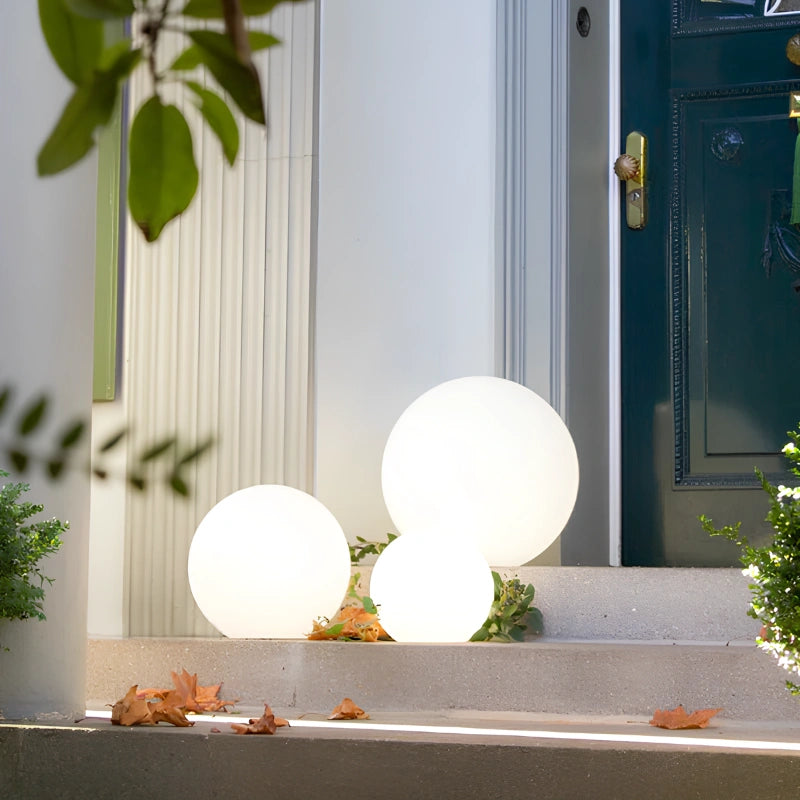 Lampada da Giardino Sferica con Luce Colorata – Lampada a Sfera LED per Interni ed Esterni
