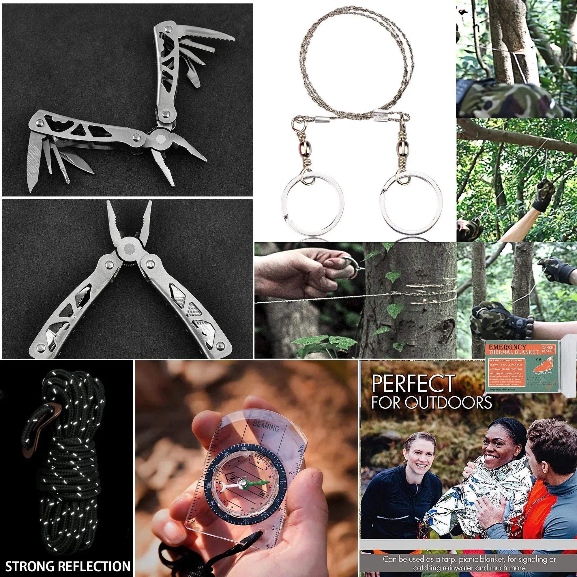 Kit di Pronto Soccorso Tattico – Compatto e Completo per Caravans, Campeggio e Situazioni di Sopravvivenza