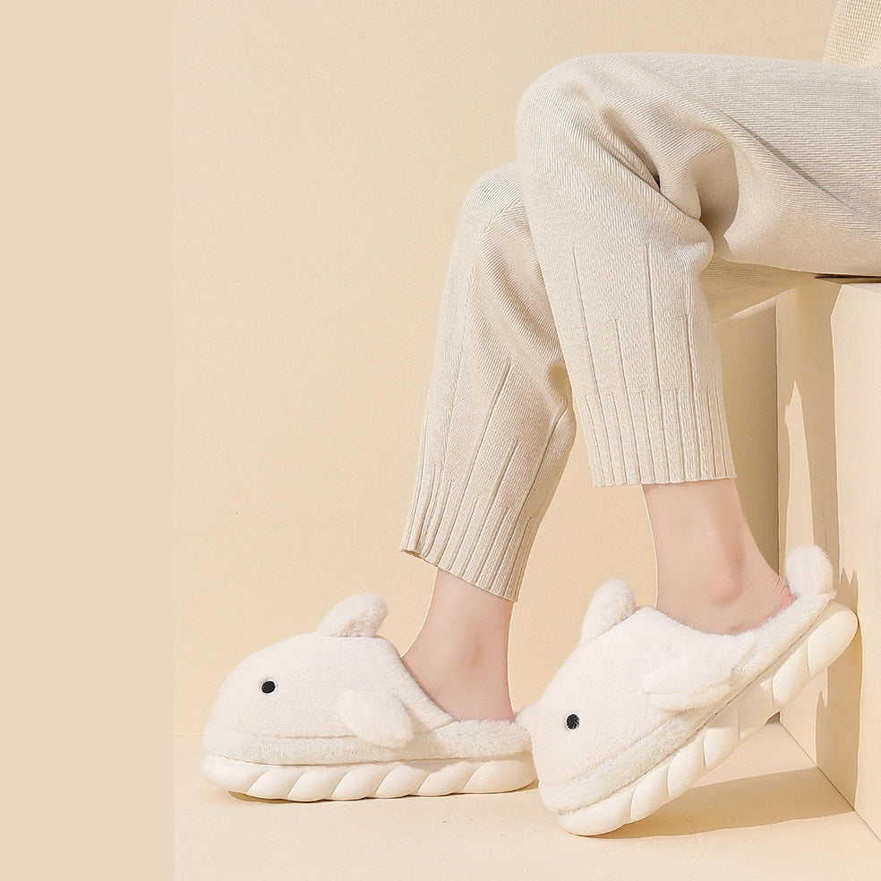 Pantofole Fluffy Balena – Comfort Morbido e Unisex