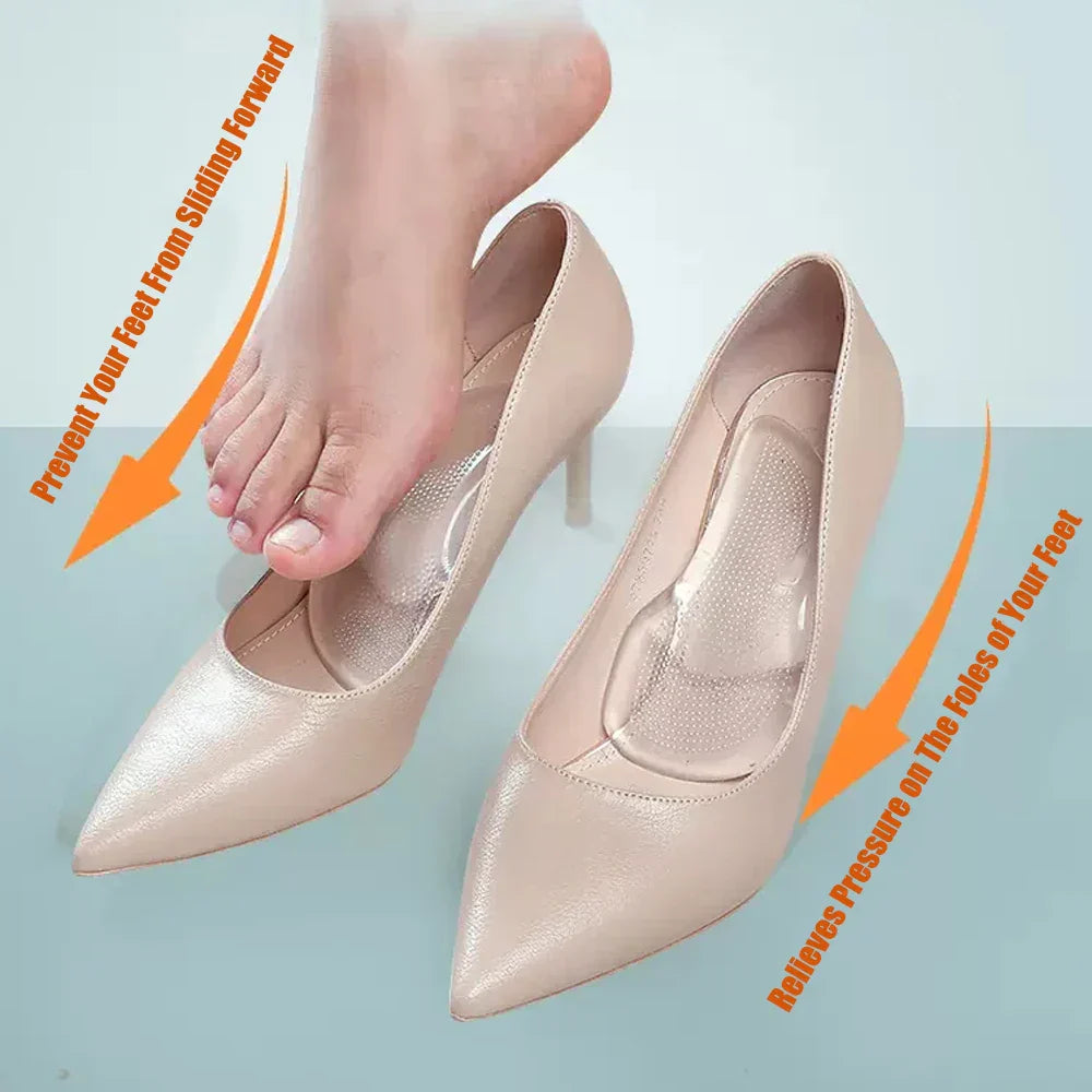 Soletti Ortopedici in Gel di Silicone – Supporto per l'Arco & Comfort