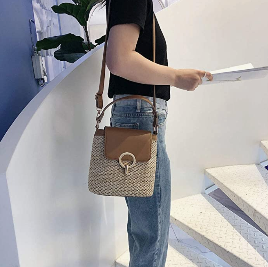 Borsa Eva Straw Chic – Naturale ed Elegante