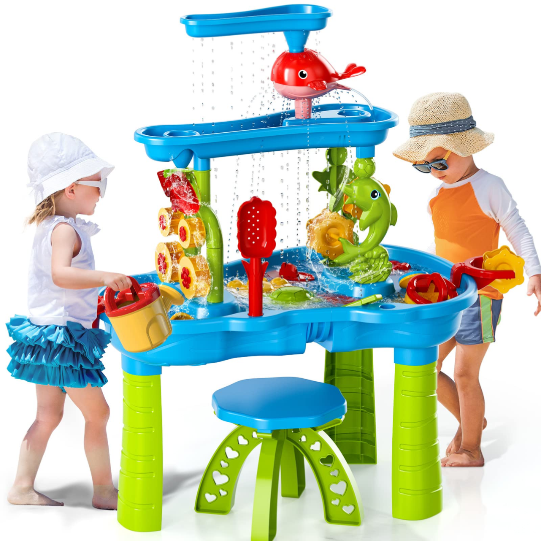 Splash Fun Tavolo d'Acqua – Tavolo da Gioco Interattivo per Bambini