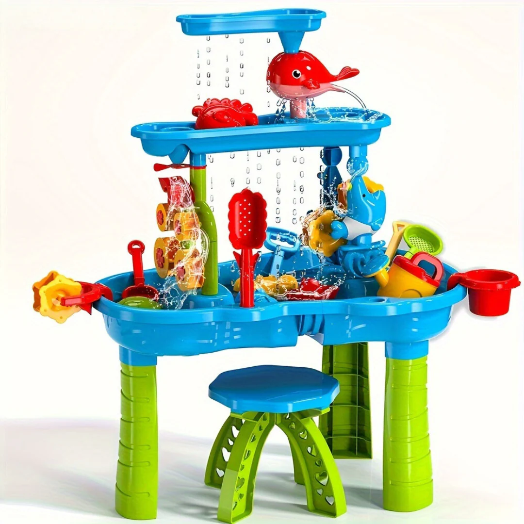 Splash Fun Tavolo d'Acqua – Tavolo da Gioco Interattivo per Bambini
