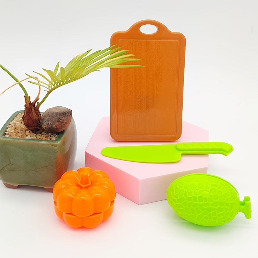 Set Educativo di Taglio con Cibo, Frutta e Verdura – Perfetto per l'Apprendimento Precoce e il Gioco di Ruolo