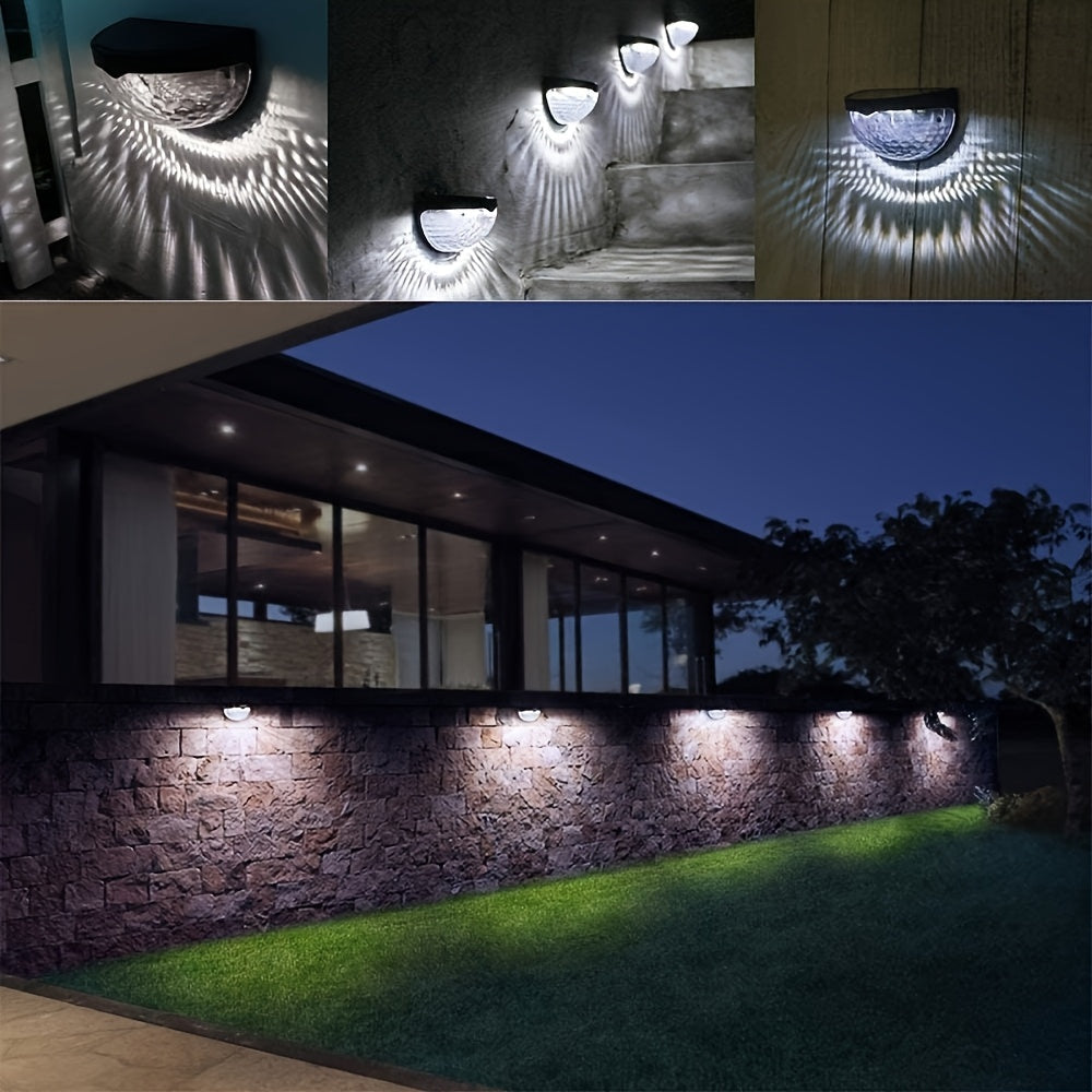 SolarGlow Illuminazione LED Mezzo giro – Elegante e Sostenibile