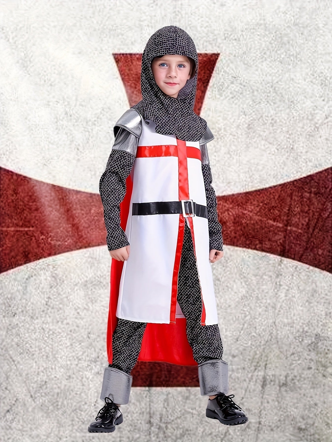 Costume da Cavaliere Medievale per Bambini - Per Feste Avventurose