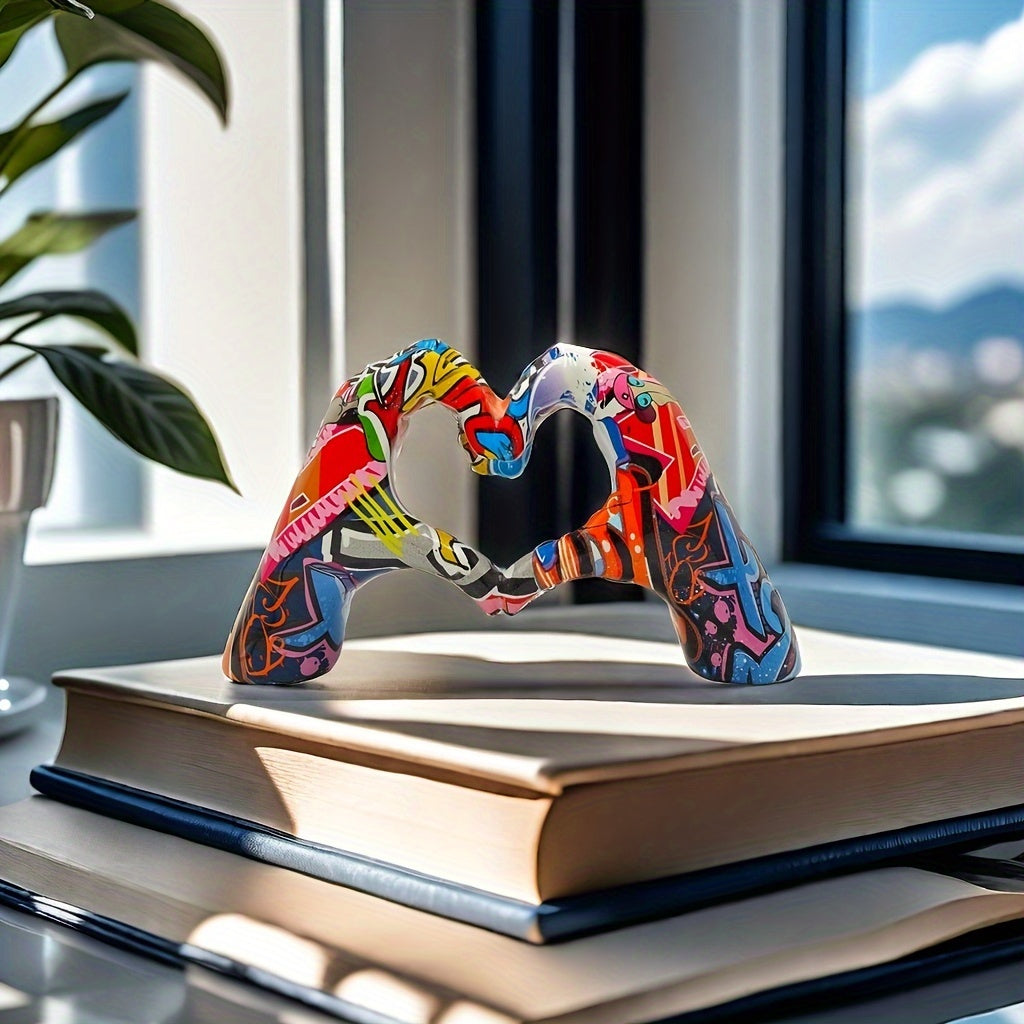 Scultura di Gesto Amorevole - Per un'Esposizione d'Interni Audace e Creativa