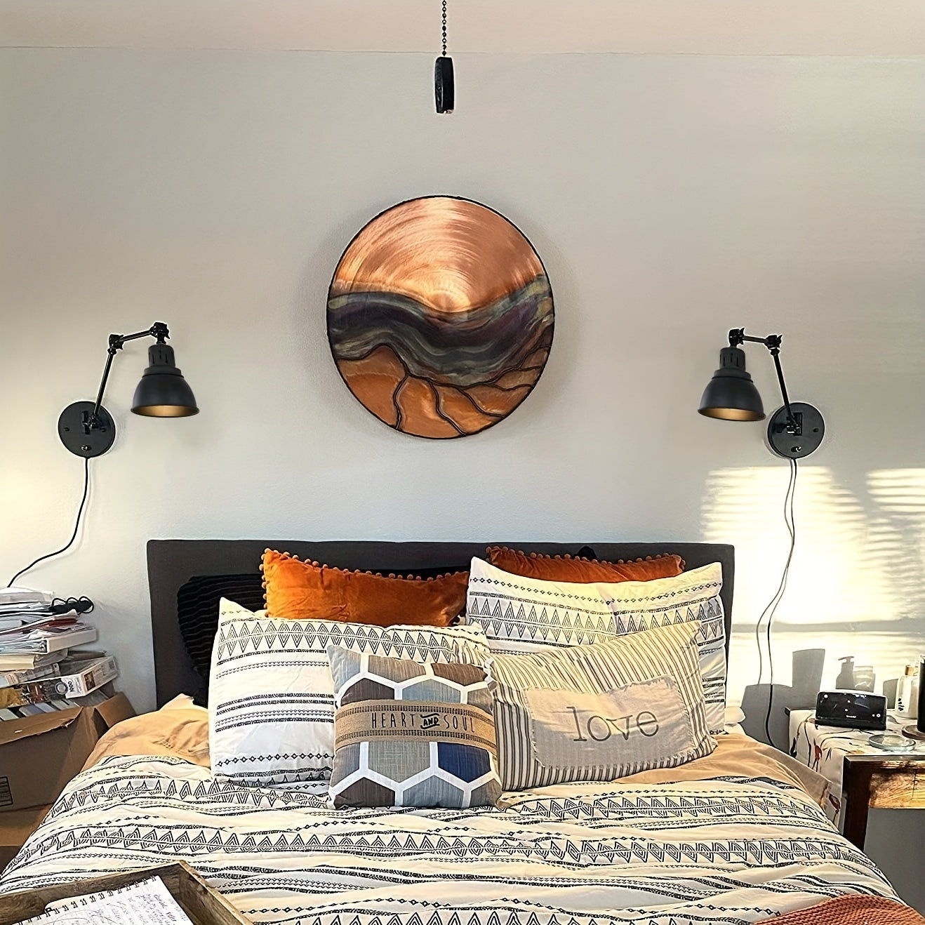 Lampada da Parete Retro Industriale - Per Illuminazione Atmosferica e Stile