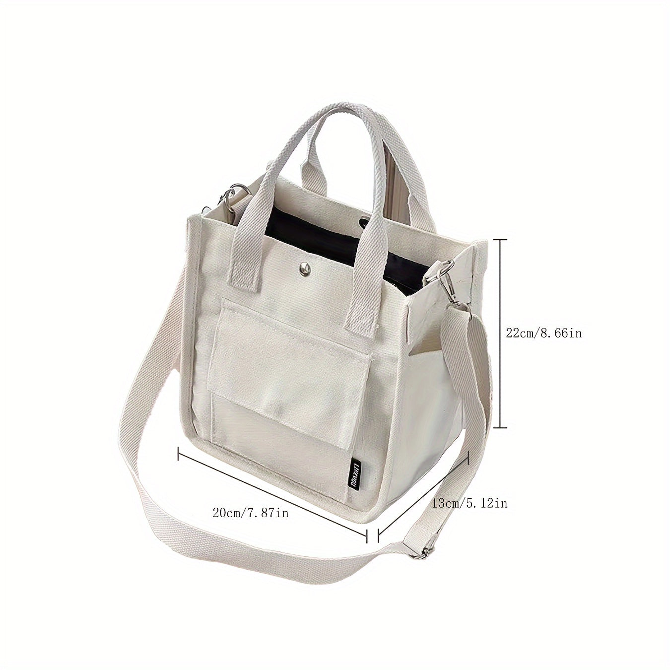 SmartCarry Borsa a Spalla Portatile – Chiusura Magnetica con Molteplici Tasche