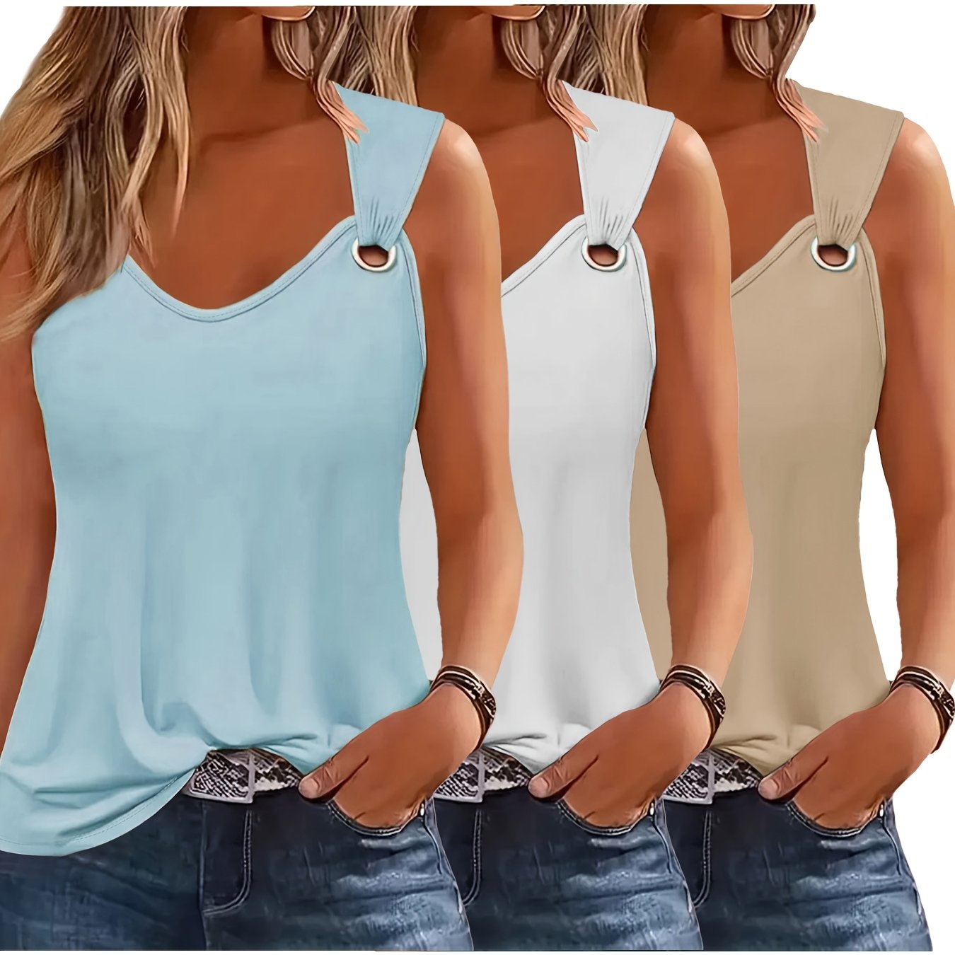Top da donna 3-Pack – Estivo e Comodo