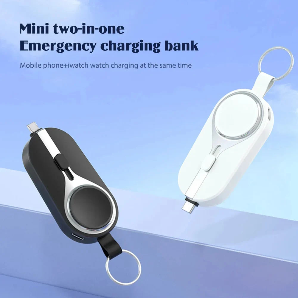 Clip di ricarica wireless compatta - Alimentazione pratica e portatile