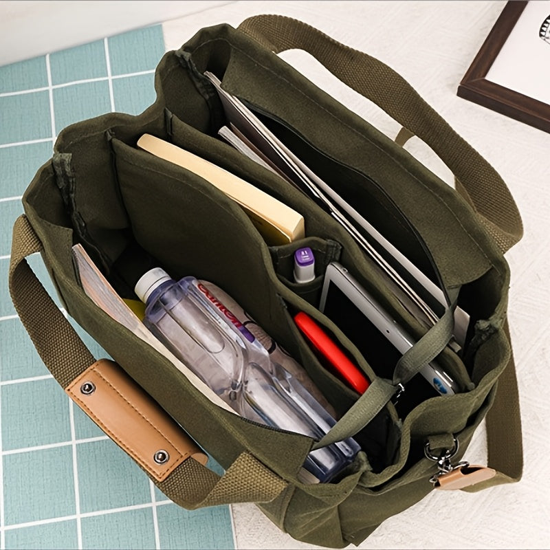 ComfortCarry Borsa Tote Donna – Leggera con Cinghia Rimovibile e Ampio Spazio di Archiviazione