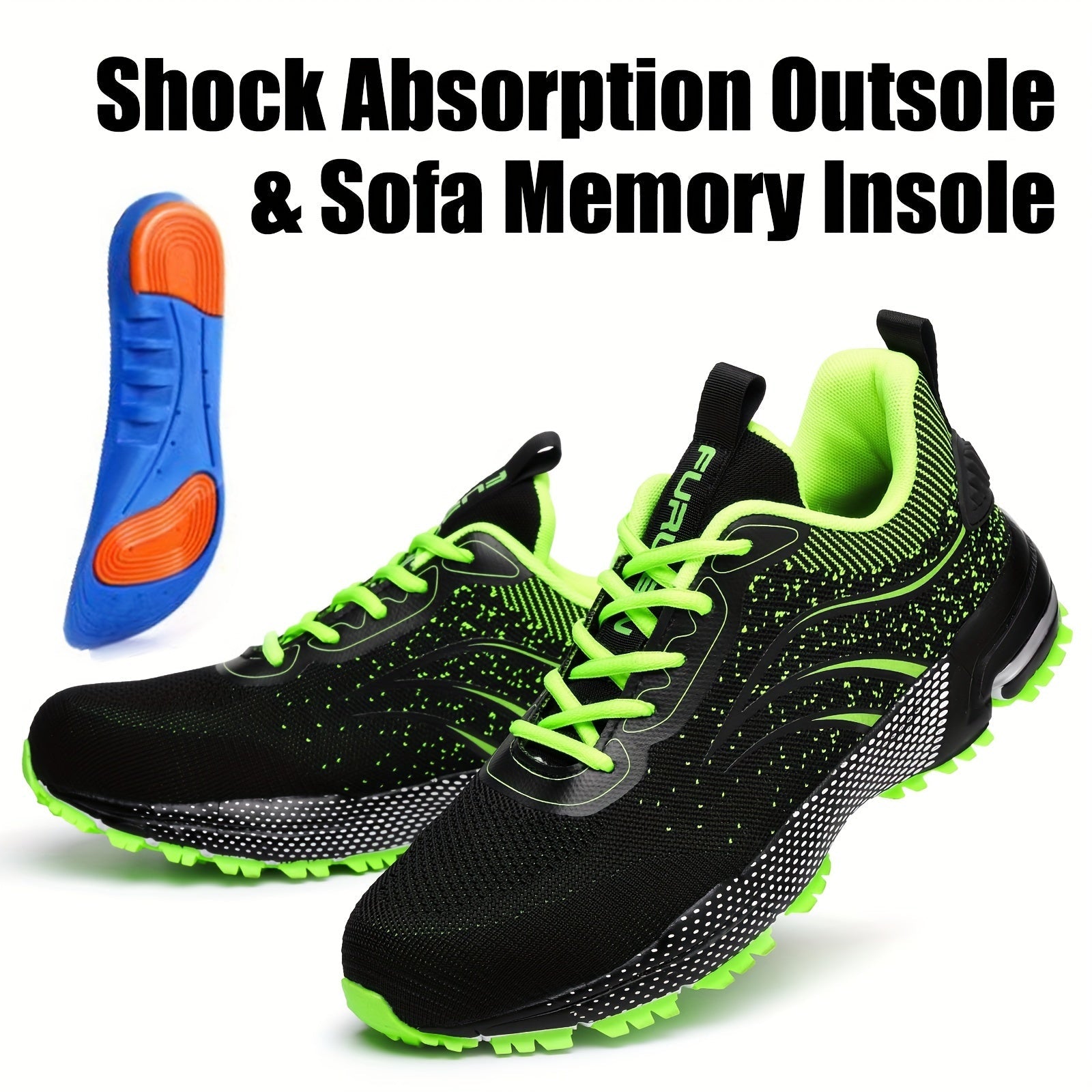 Sneakers da Lavoro di Sicurezza Trendy per Uomini – Antisfondamento & Resistente alle Punte