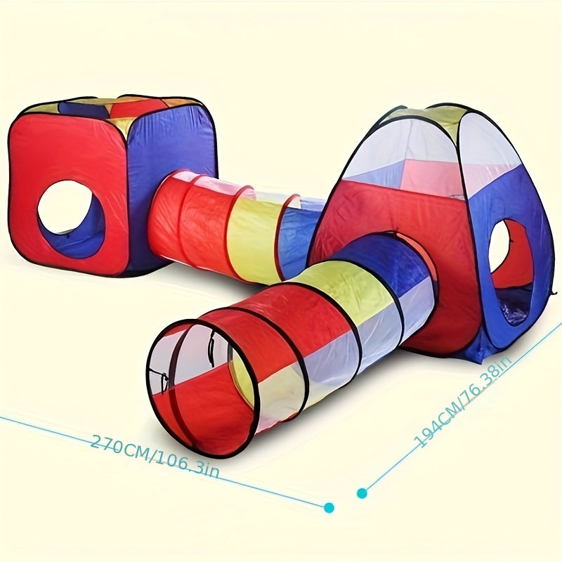 Set di Tenda e Tunnel Pop-up - Per Gioco Attivo e Avventure