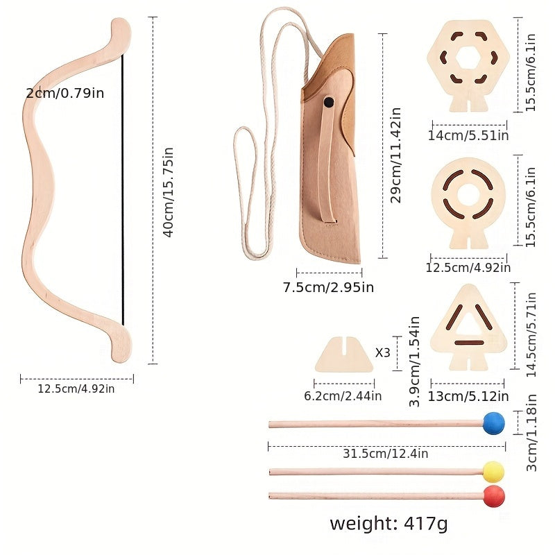 Set di Arco e Frecce Junior Archer – Giocattolo Educativo e Divertente