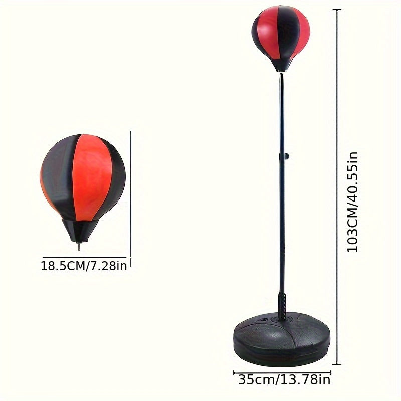 Borsa da Boxe Junior - Borsa da Boxe Regolabile con Guanti per Bambini