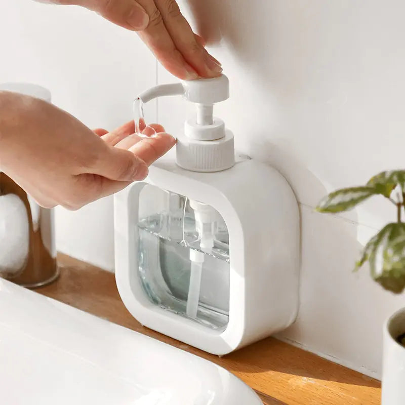 Dispenser di Sapone CleanVue – Design Moderno, Igienico e Funzionale