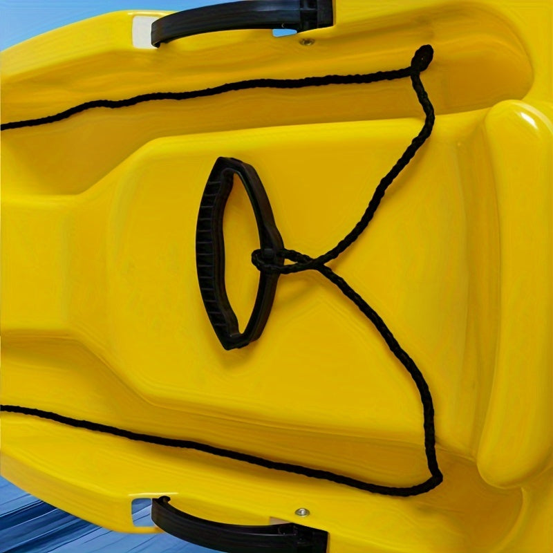 Sledino da Sci Versatile con Freno – Perfetto per Neve, Erba e Ghiaccio, Inclusa Corda di Traino