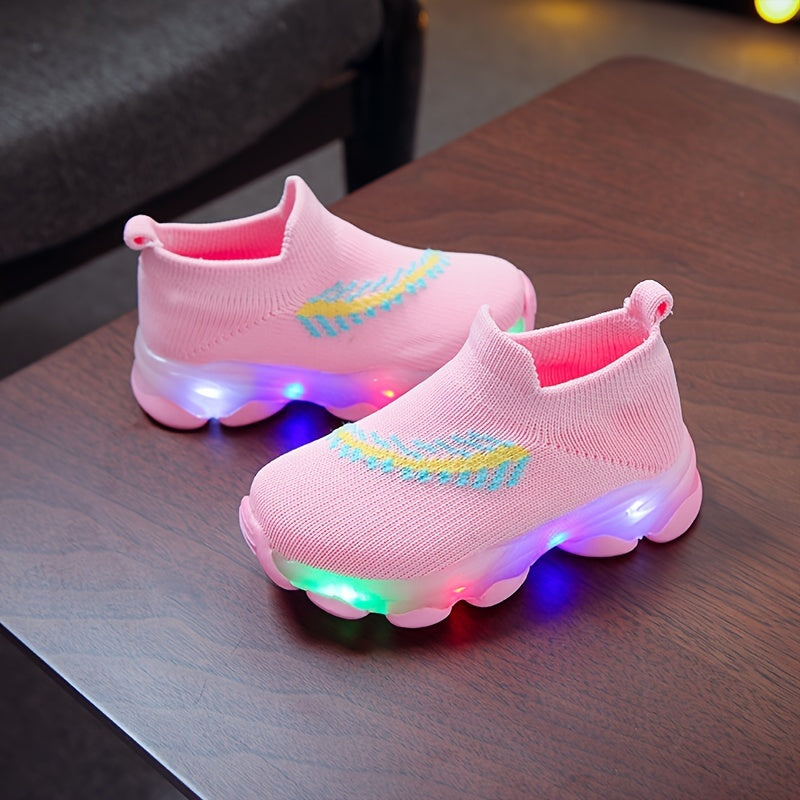Sneakers Luminescenti per Ragazze – Traspiranti e Confortevoli per Tutte le Stagioni