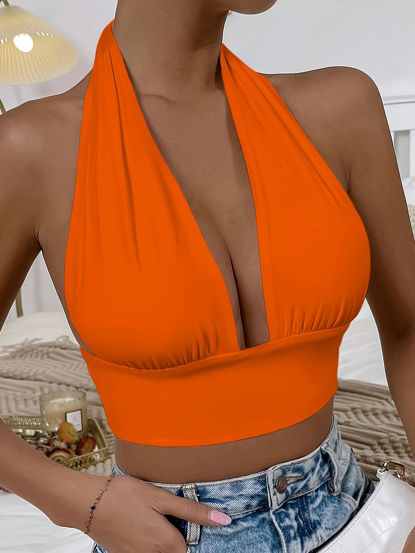 Elegante Top Bandeau Donna - Flessibile e alla Moda