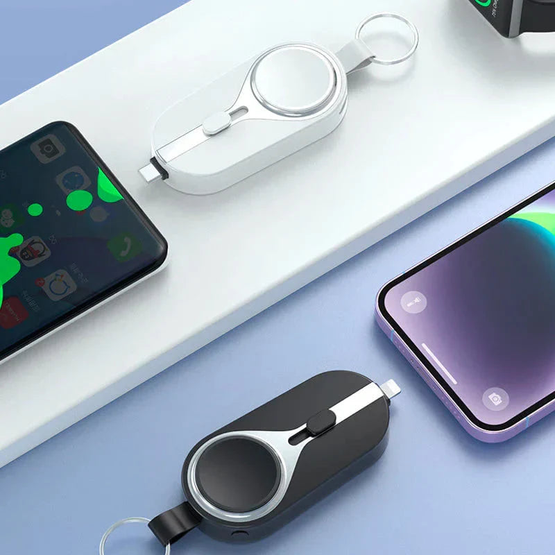 Clip di ricarica wireless compatta - Alimentazione pratica e portatile